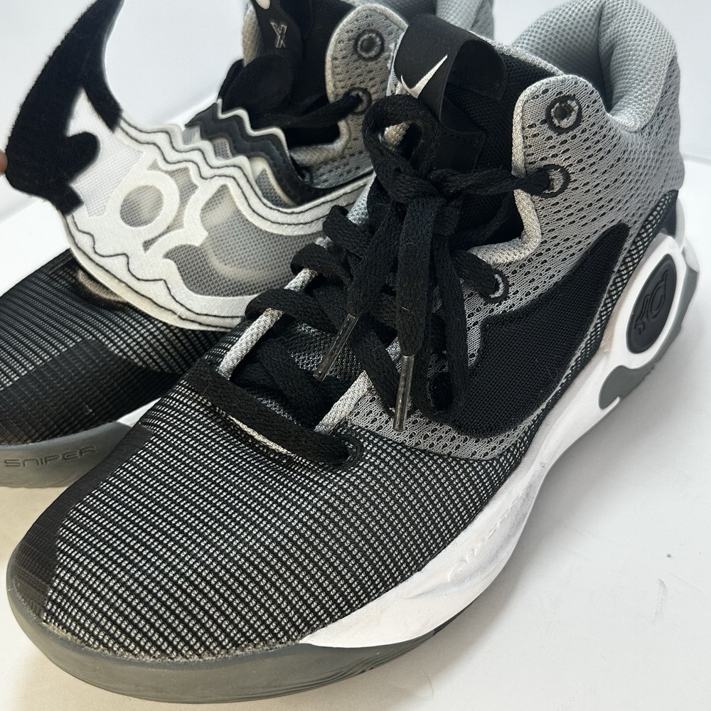 NikeKD Trey 5‎ Volt Basketball Shoes Wolf Gray, DD9538-008, Men Sz 7.5 - Picture 7 of 10